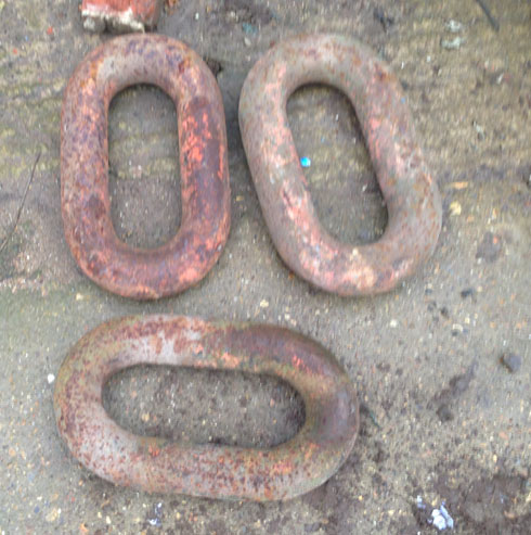 Heavy Mooring Rings; various sizes