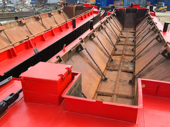 30x15 foot Flat Top Barge