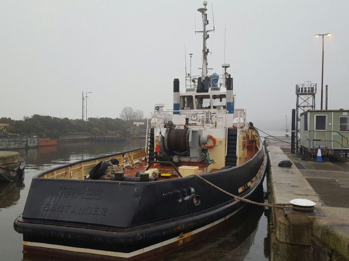 25.3m TUG Venture 21 tonnes bolard pull Workboat code Cat 2/60